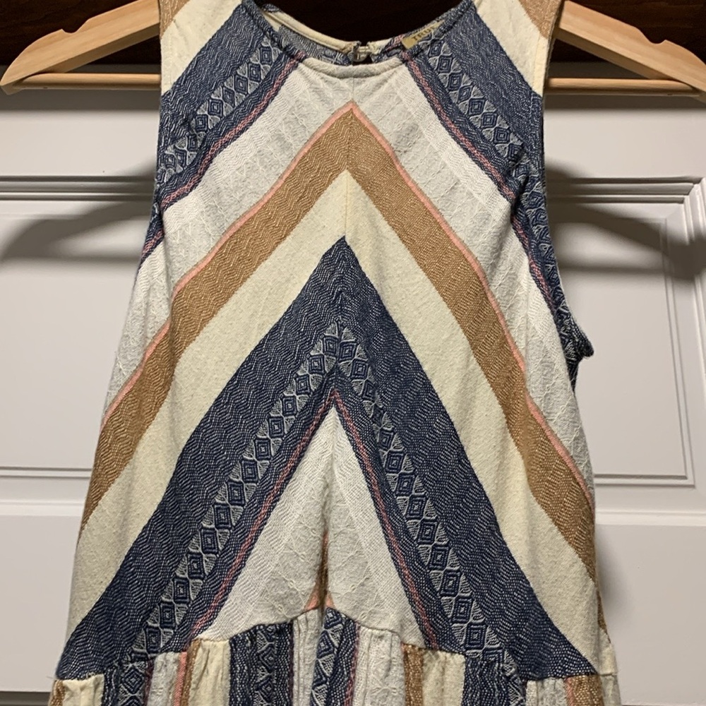100% Cotton Patterned Maxi Dress - Picture 4 of 5